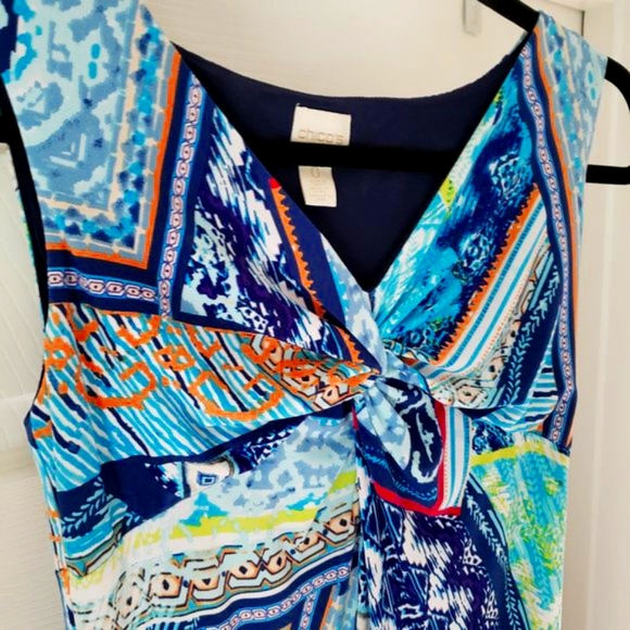 Chico's Dress - Size 0 Summer Dress - Picture 2 of 10